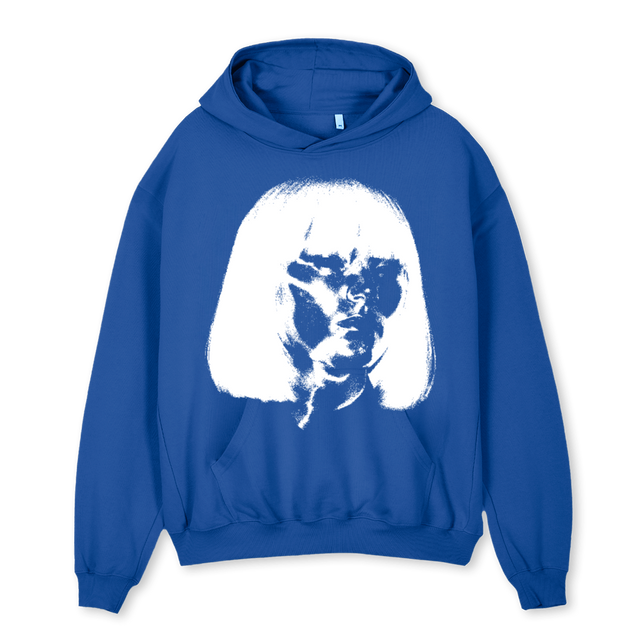 CNT  Cobalt Blue Oversized Hoodie.