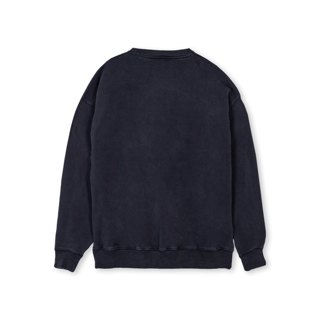 NKKILI Vintage Black Regular Crewneck Sweater.