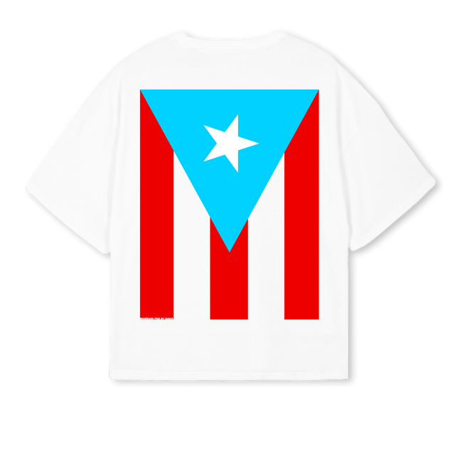 SOYDEAQUI White Oversized Boxy Tee.