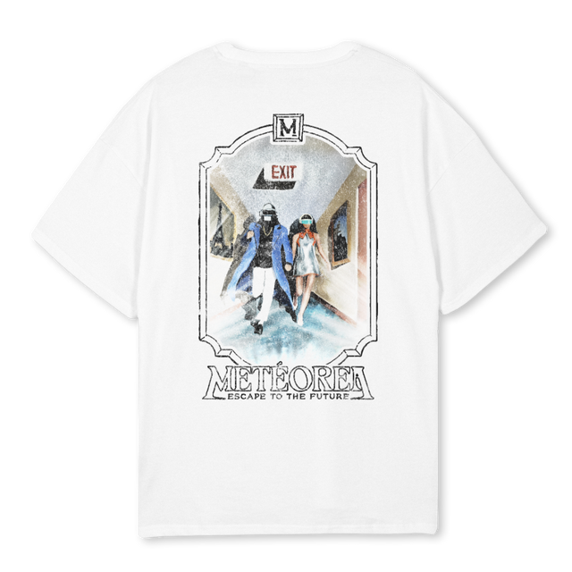 EXITOVERSIZED White Oversized Tee.