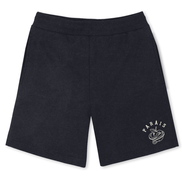 APPLESHORTS Vintage Black Relaxed Sweatshorts.