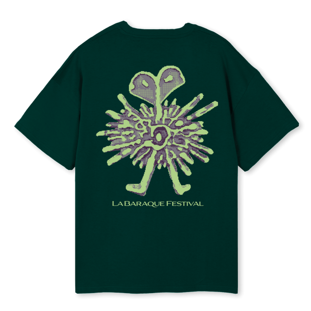 BARAQUEOVERSIZED Wild Green Oversized Tee.