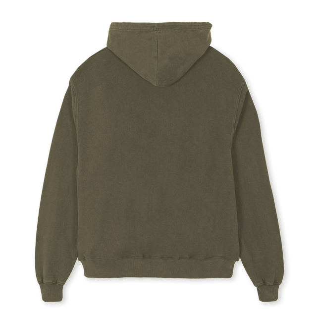 LISA OLIVEHOODIE Vintage Olive Oversized Hoodie.