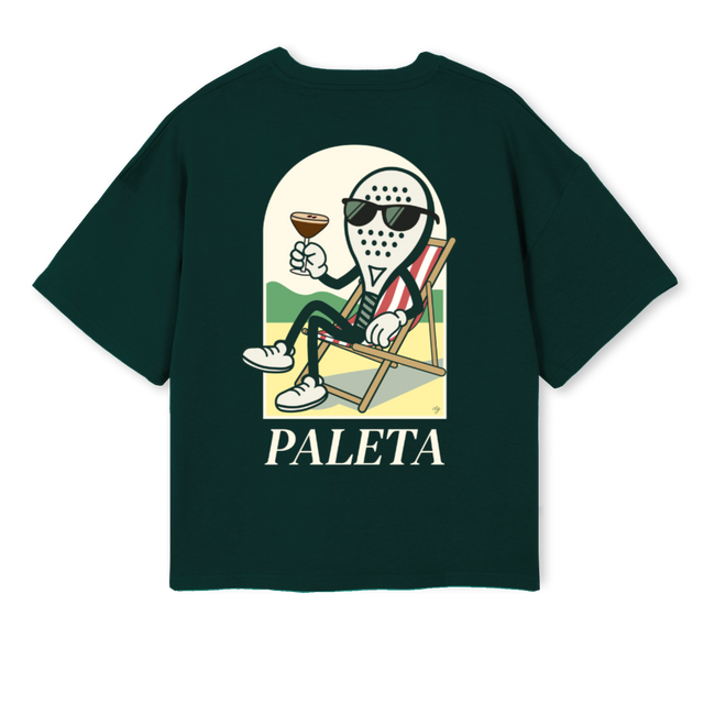 BOXYGREENRAXTEETWO Wild Green Oversized Boxy Tee.