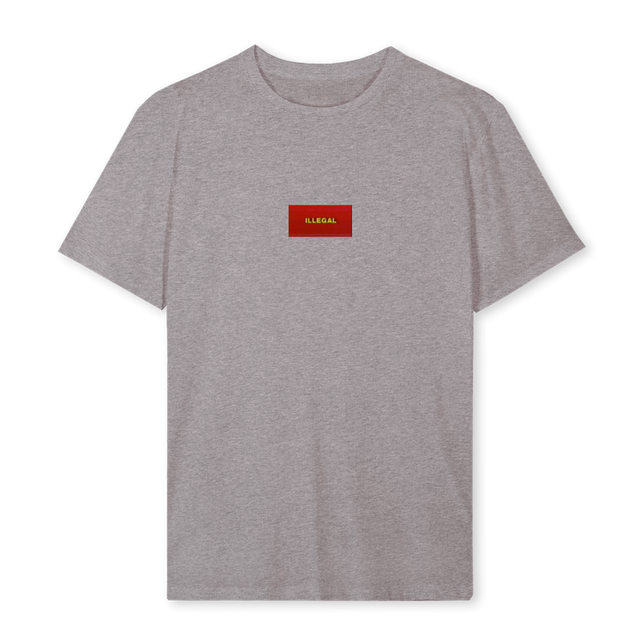 ILLE Grey Marl Regular Tee.