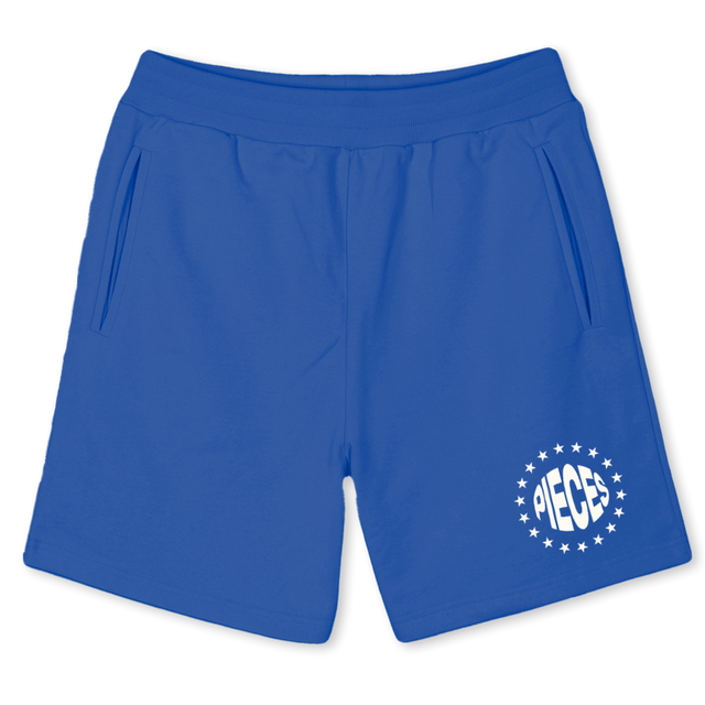 BLEWSHORTS Cobalt Blue Sweatshorts.