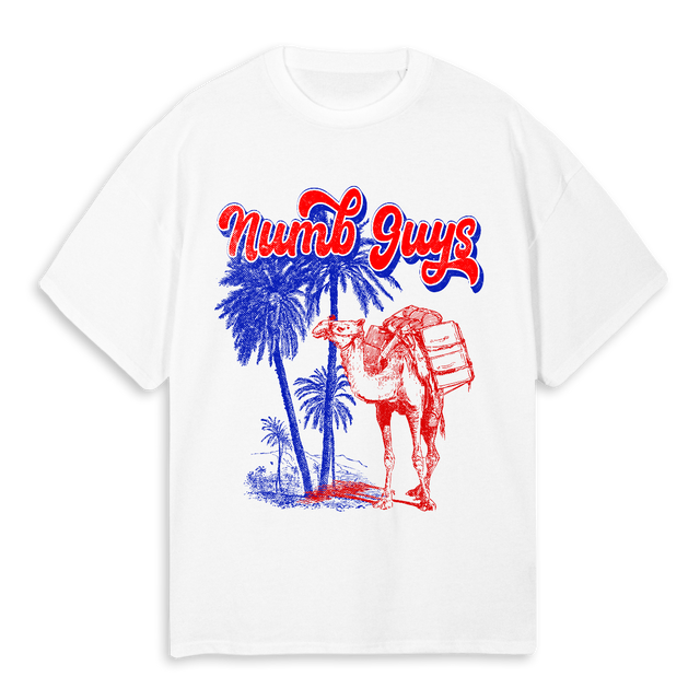 OASISWATC White Oversized Tee.
