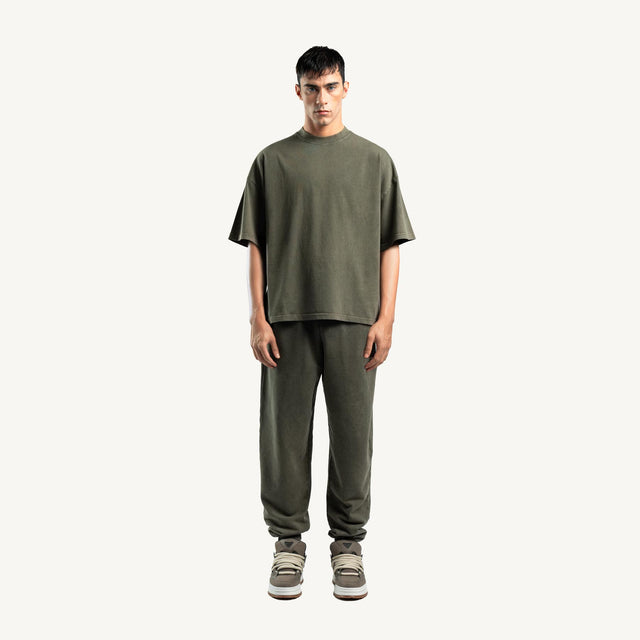 Vintage Olive Relaxed Sweatpants.