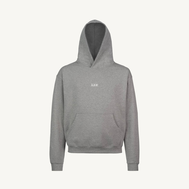 ADWESSENTIALSVB Grey Marl Oversized Hoodie.