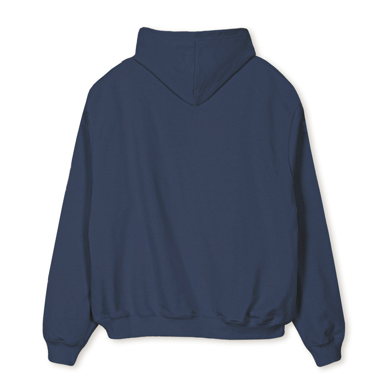 Navy Blue Oversized Hoodie. – WATC STUDIO