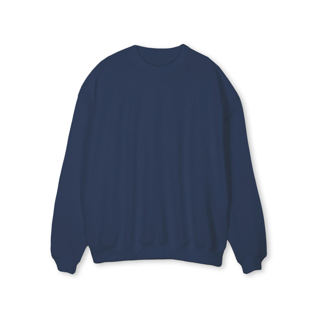 Navy Blue Regular Crewneck Sweater. – WATC STUDIO