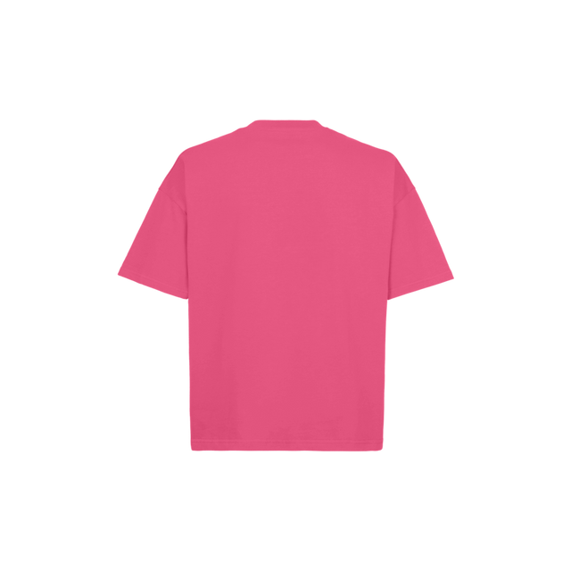 17-1937 TCX Hot Pink Oversized Boxy Tee.