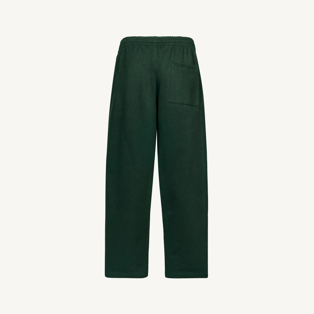 Wild Green Straight-Leg Relaxed Sweatpants.