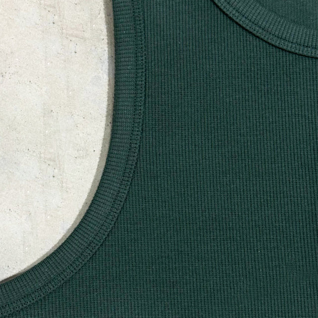 Wild Green Slim Ribbed Tank.