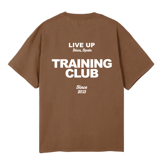 BROWNY LVP Vintage Tan Oversized Tee.