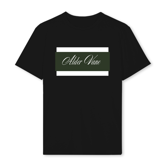 AV Black Regular Tee.