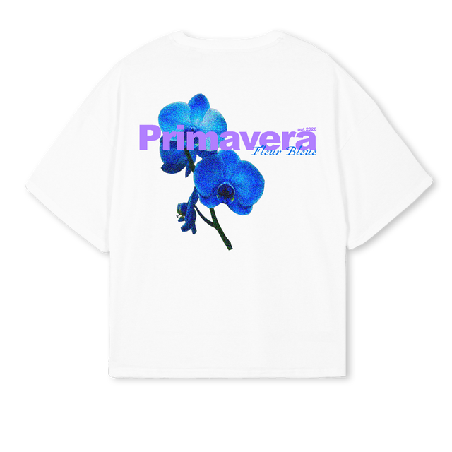 FBMAGTEE White Oversized Boxy Tee.