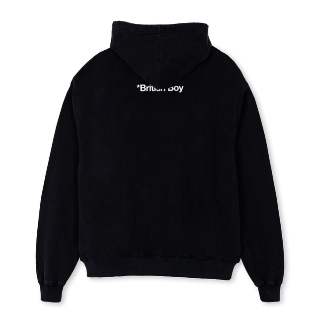 CRUISINGHOODIE Black Oversized Hoodie.