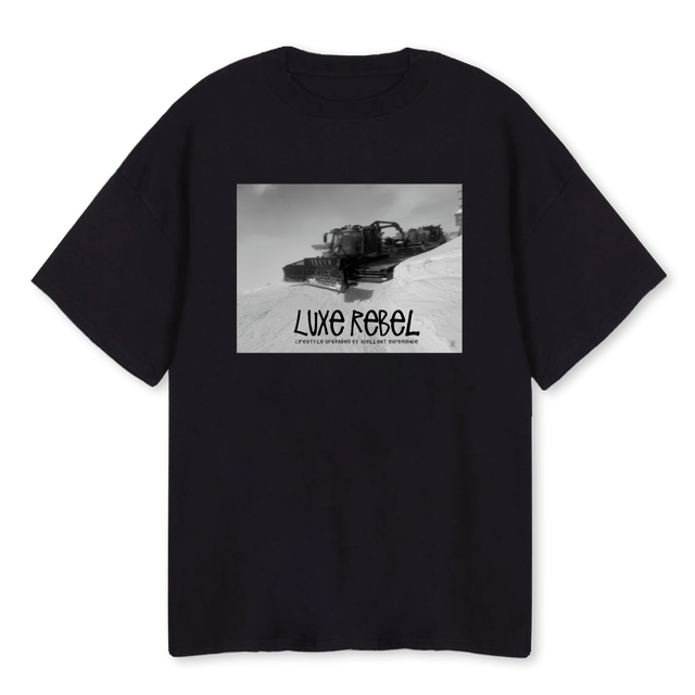 CRAP Black Oversized Tee.