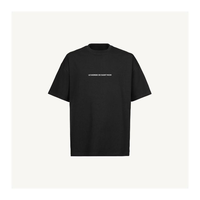 LMDSN T-SHIRT Black Oversized Tee.