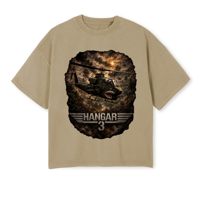 COBRATEETHREE Vintage Dune Oversized Boxy Tee.