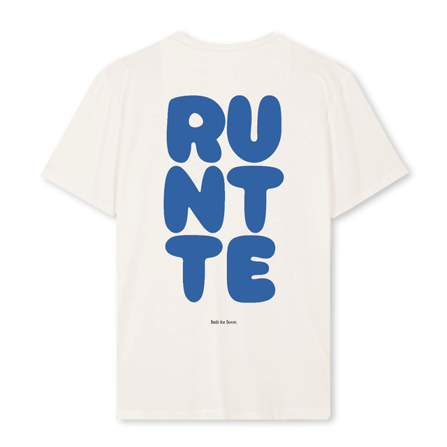 RUNTTE BIGBACK Vintage White Regular Tee.