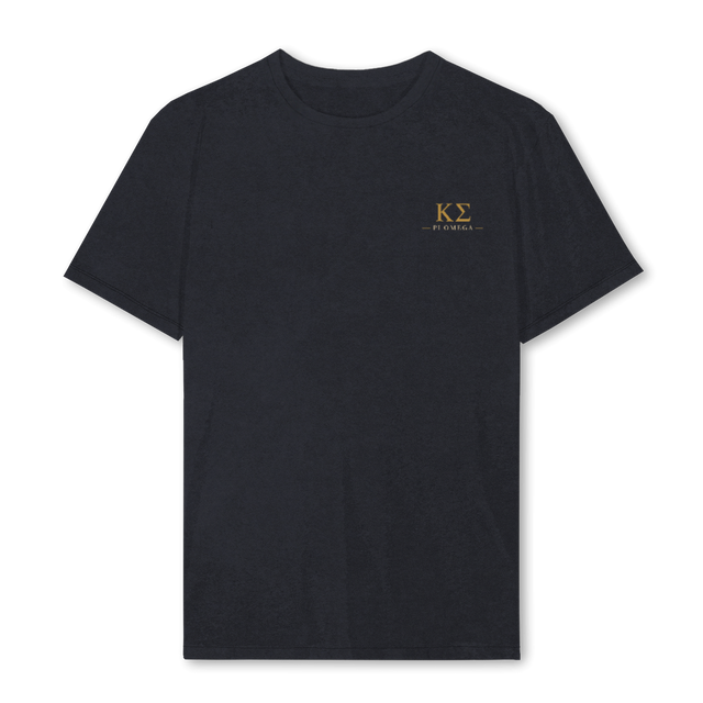 FALLRUSHTWOSIX Vintage Black Regular Tee.