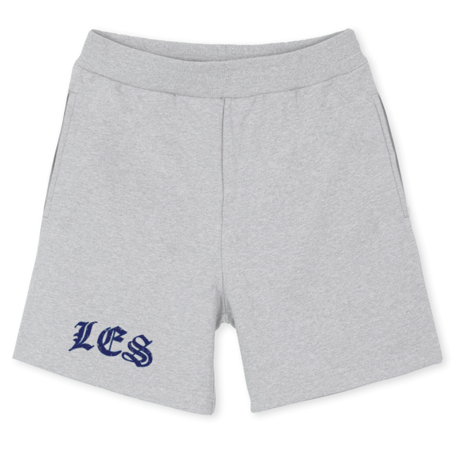 УУУУУ Light Grey Marl Relaxed Sweatshorts.