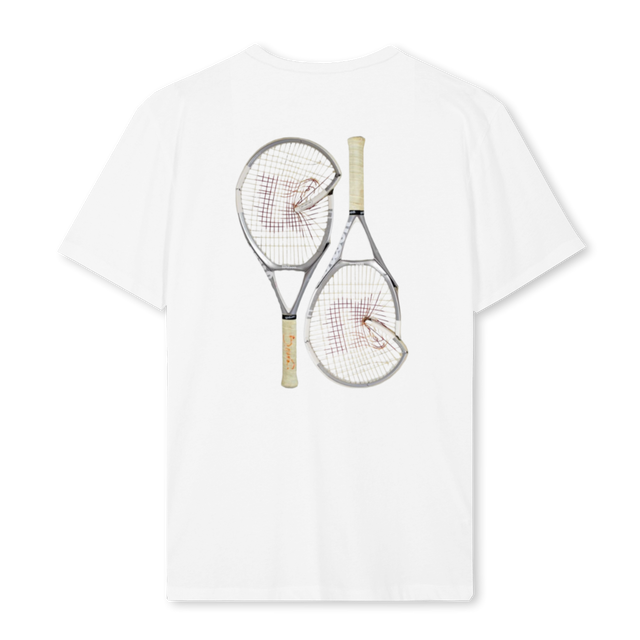DEUCE White Regular Tee.