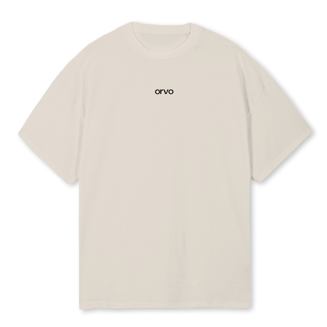 BONEVOLUMEONE Natural Oversized Tee.