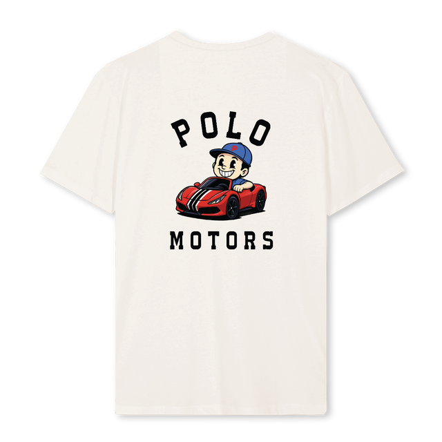 POLOTEE Vintage White Regular Tee.