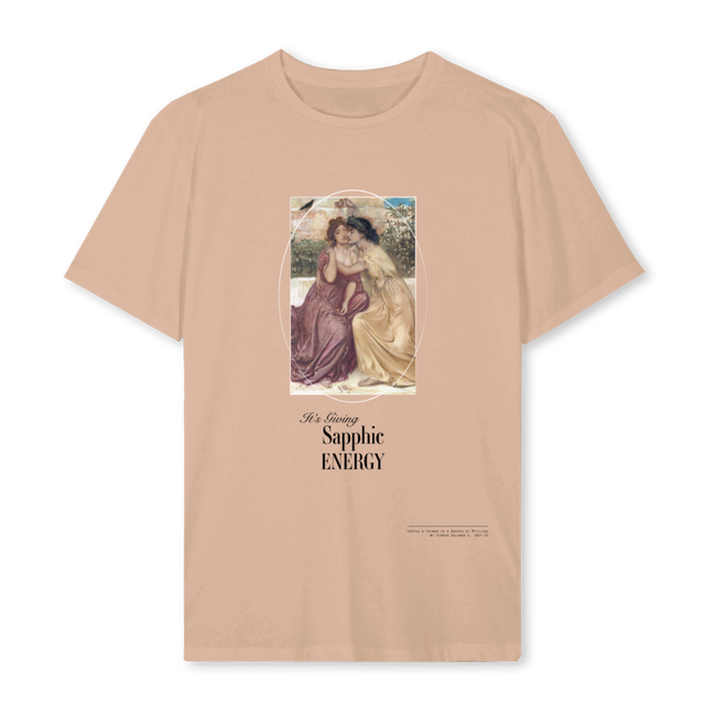 CROISSANTSAPPHIC Croissant Regular Tee.