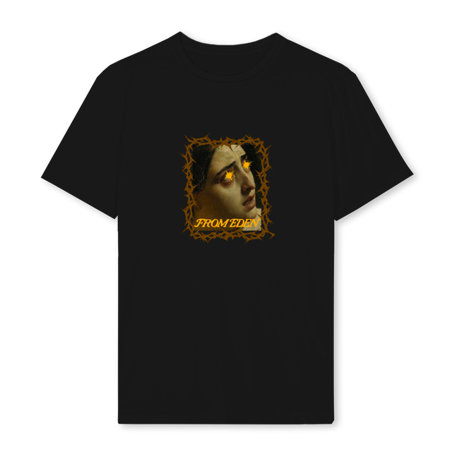 BLINDED Black Regular Tee.