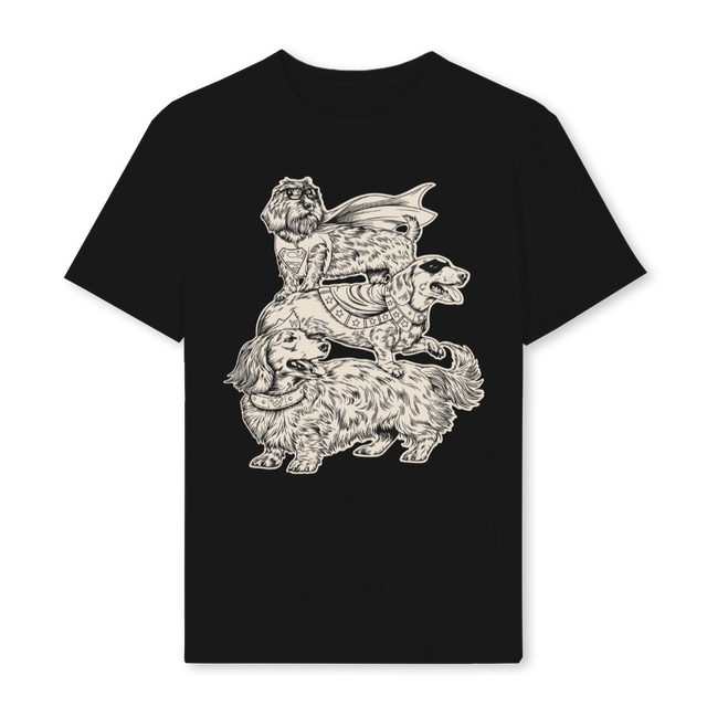 RESCUINGBLACK Black Regular Tee.