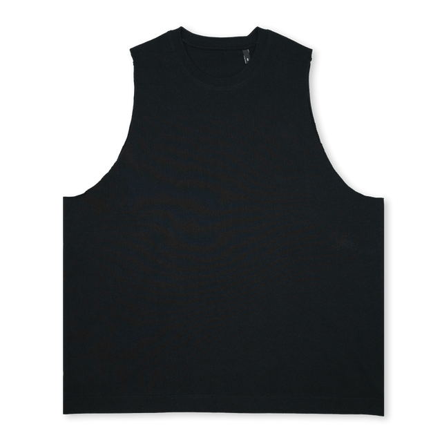 UNDERCOVER Deep Black Oversized Vest.