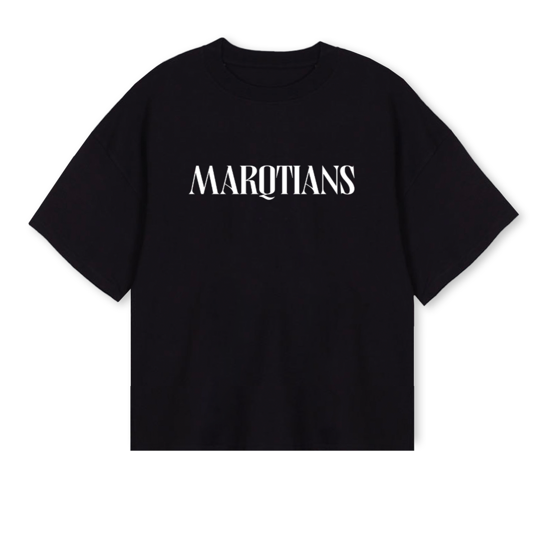 CQQ Black Oversized Boxy Tee. – WATC STUDIO
