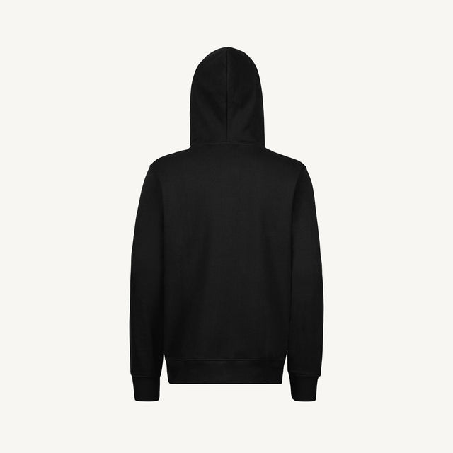 Black Regular Hoodie.