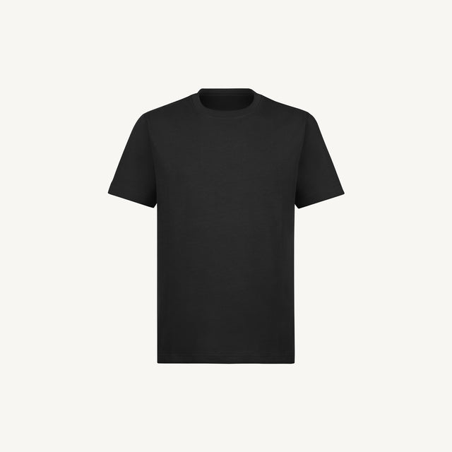 WHALE_2 Black Regular Tee.