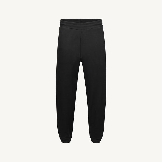 Black Relaxed Sweatpants Mockups.