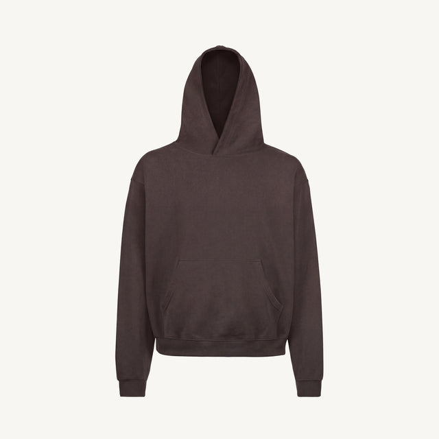 19-1111 TCX Black Coffee Oversized Hoodie.