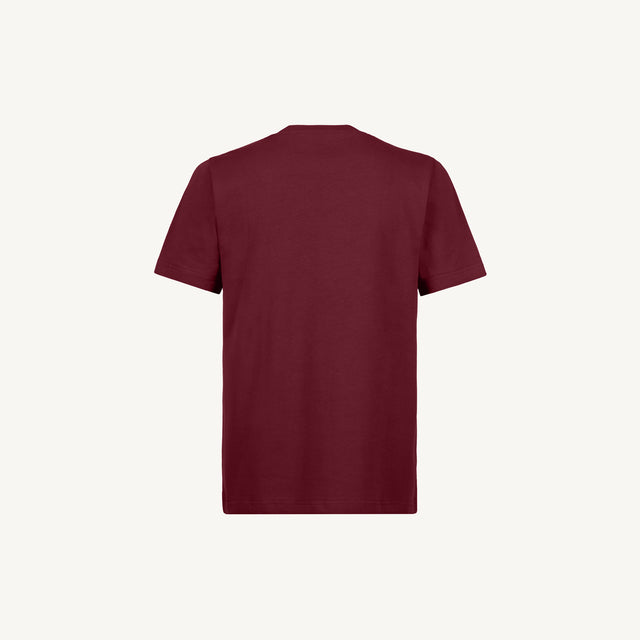 Burgundy Regular Tee.