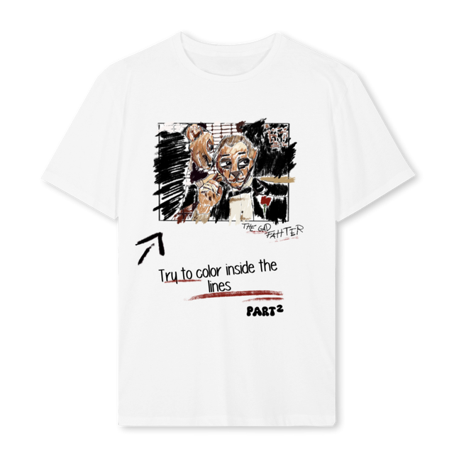 MOVIETWO White Regular Tee.
