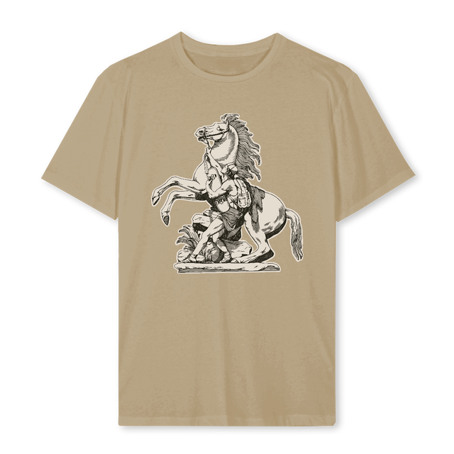 COUSTOU Vintage Dune Regular Tee.