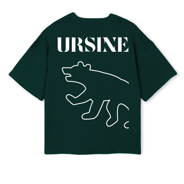 ORIGINBEAR Wild Green Oversized Boxy Tee.