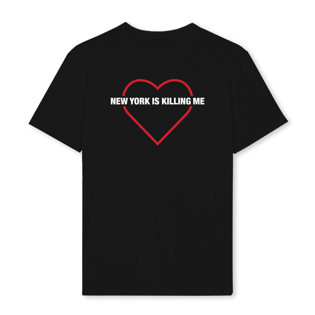 NEWYORKBETAFITBOX Black Regular Tee.