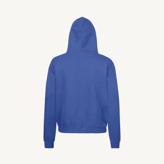 Cobalt Blue Oversized Hoodie.