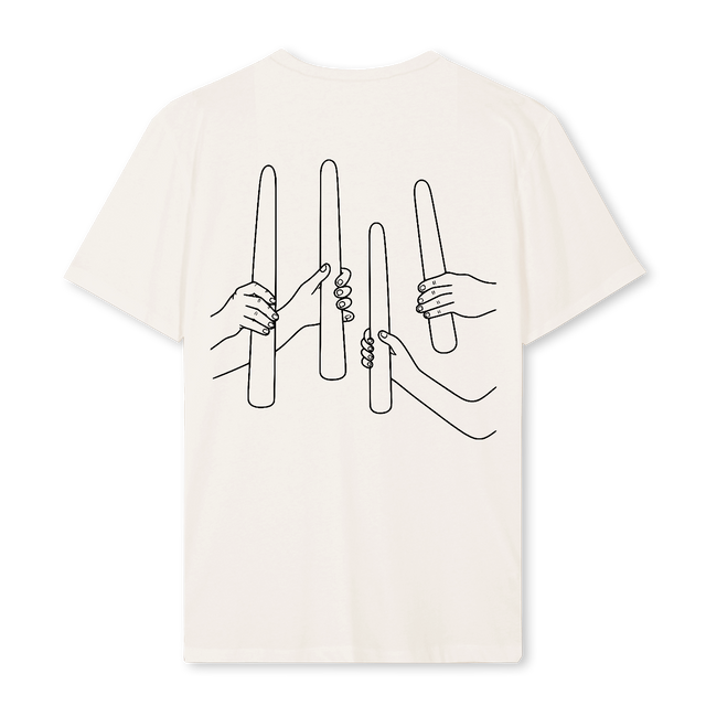 TXALAPARTA OW Vintage White Regular Tee.