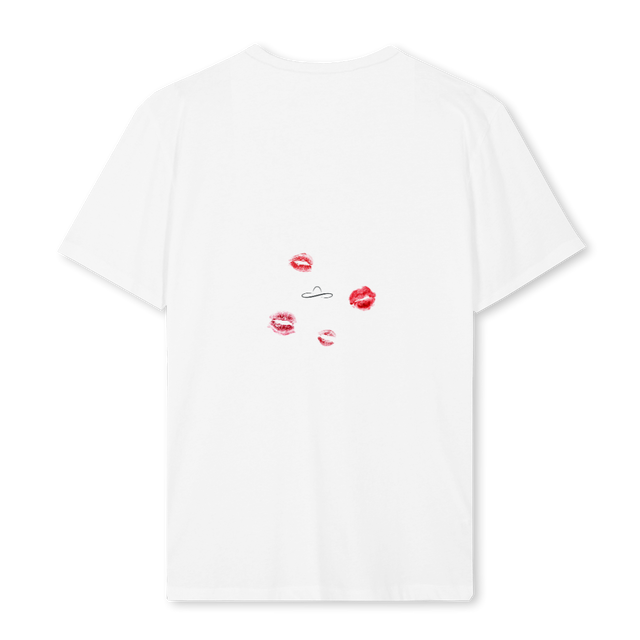 SERIALLOVER White Regular Tee.