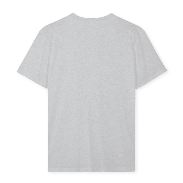 JUBILAEUM NR ZWEI Light Grey Marl Regular Tee.