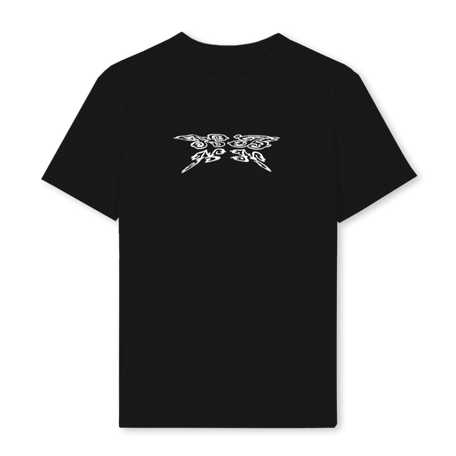 CREWREGULARTWENTYSIX Black Regular Tee.